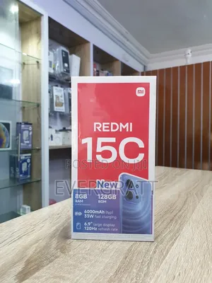 New Xiaomi Redmi 15C 4G 128 GB Blue