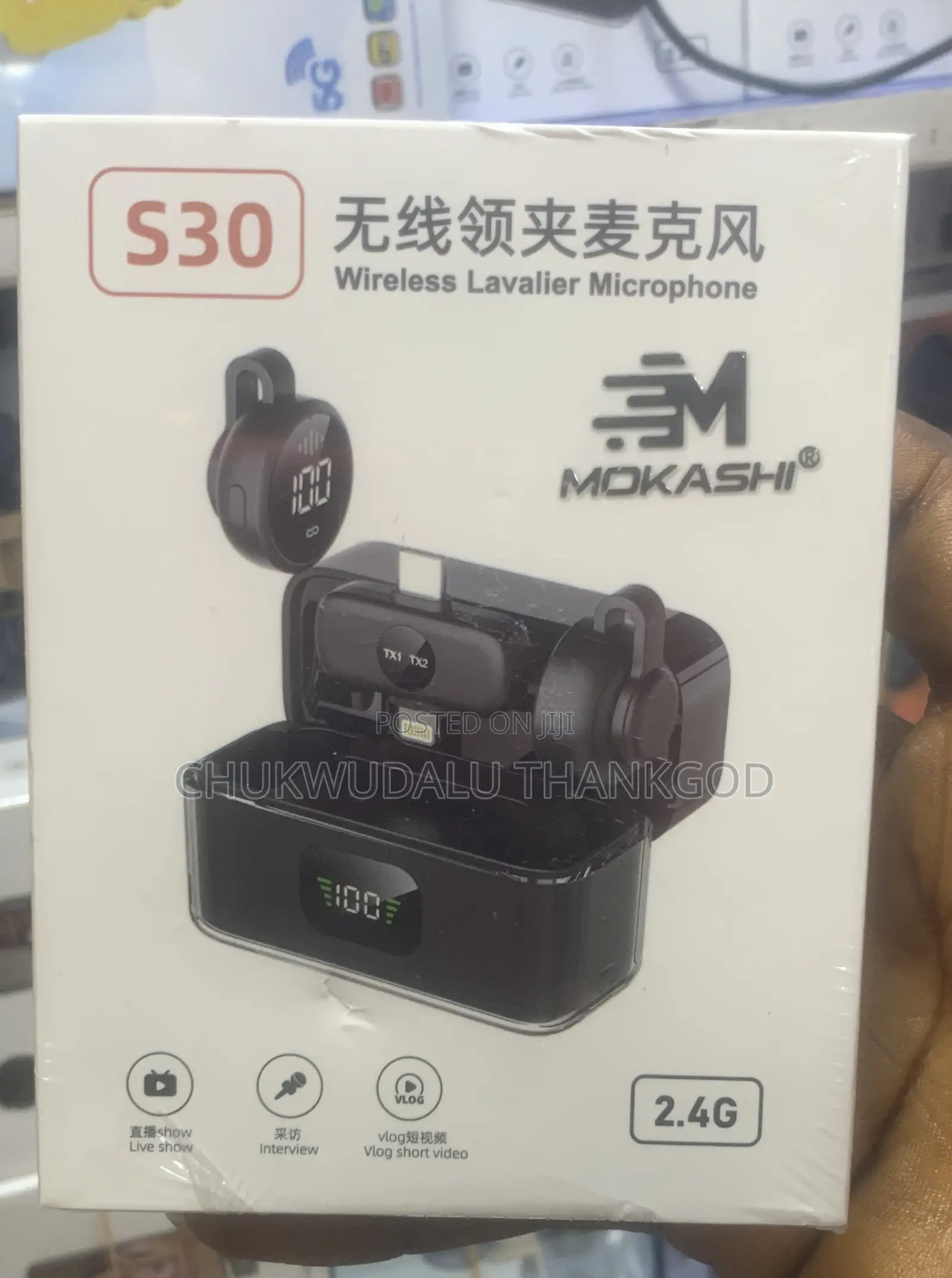 S30 Wireless Lavalier Microphone