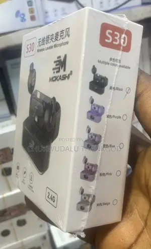 S30 Wireless Lavalier Microphone