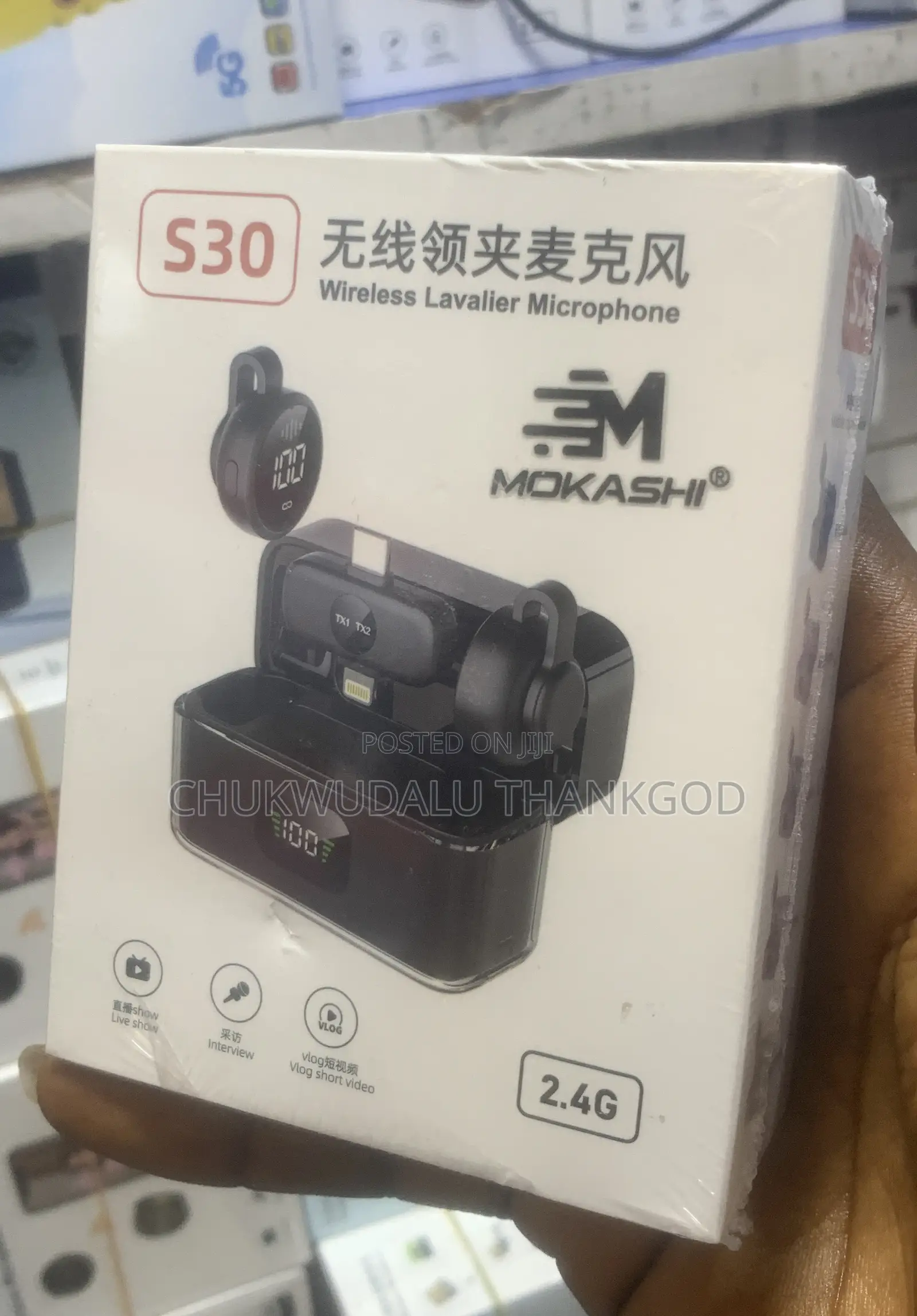 S30 Wireless Lavalier Microphone