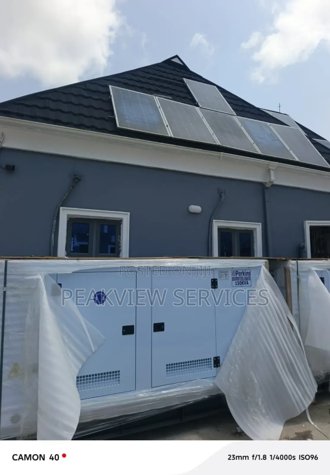 Industrial-Grade Perkins 150kva Silent Power Generator