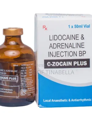 C-Zocain Plus 2% Lidocaine Adrenaline Injection 50ml