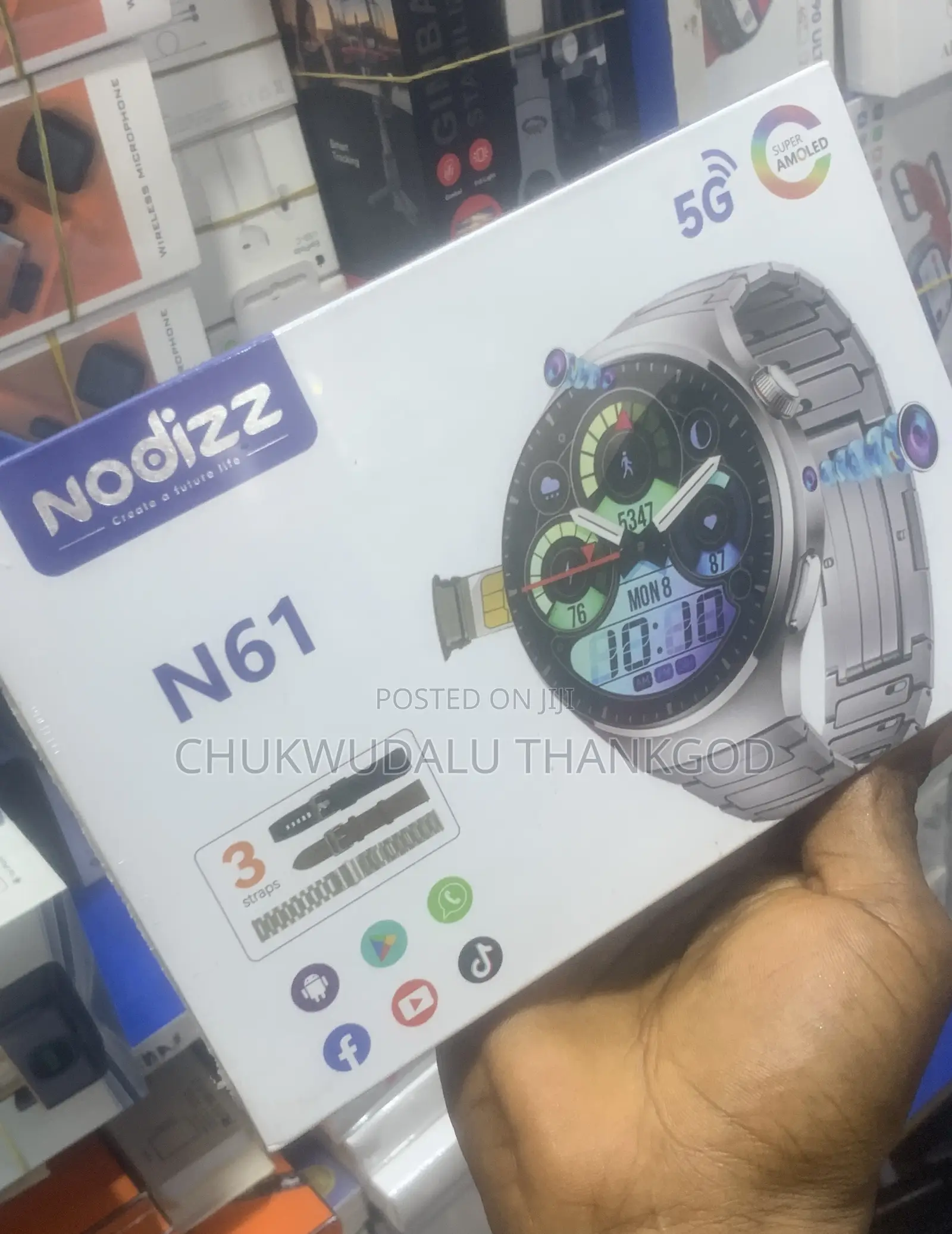 N61 Nodizz Android Smartwatch 5g