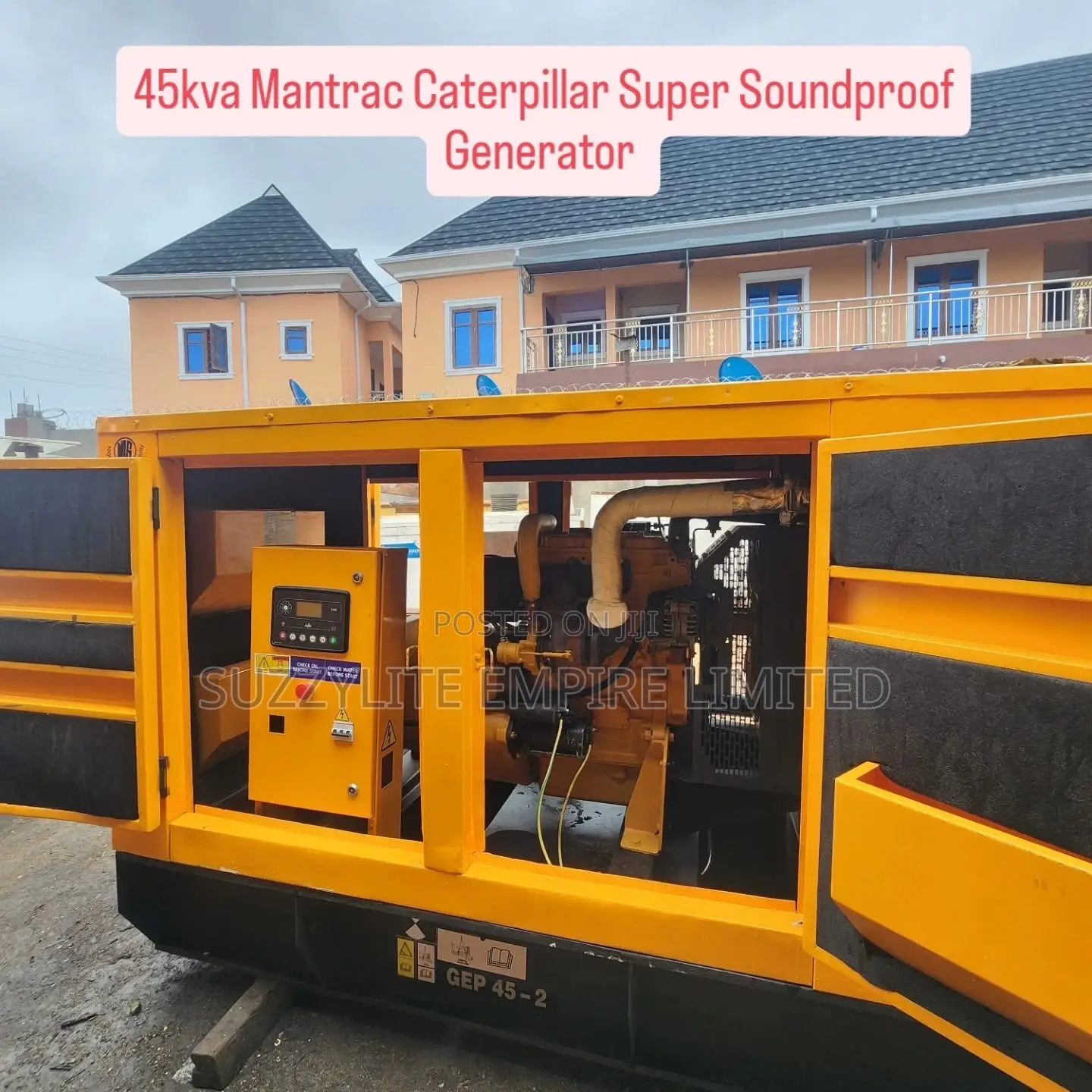 45kva Cat Soundproof Diesel Generator