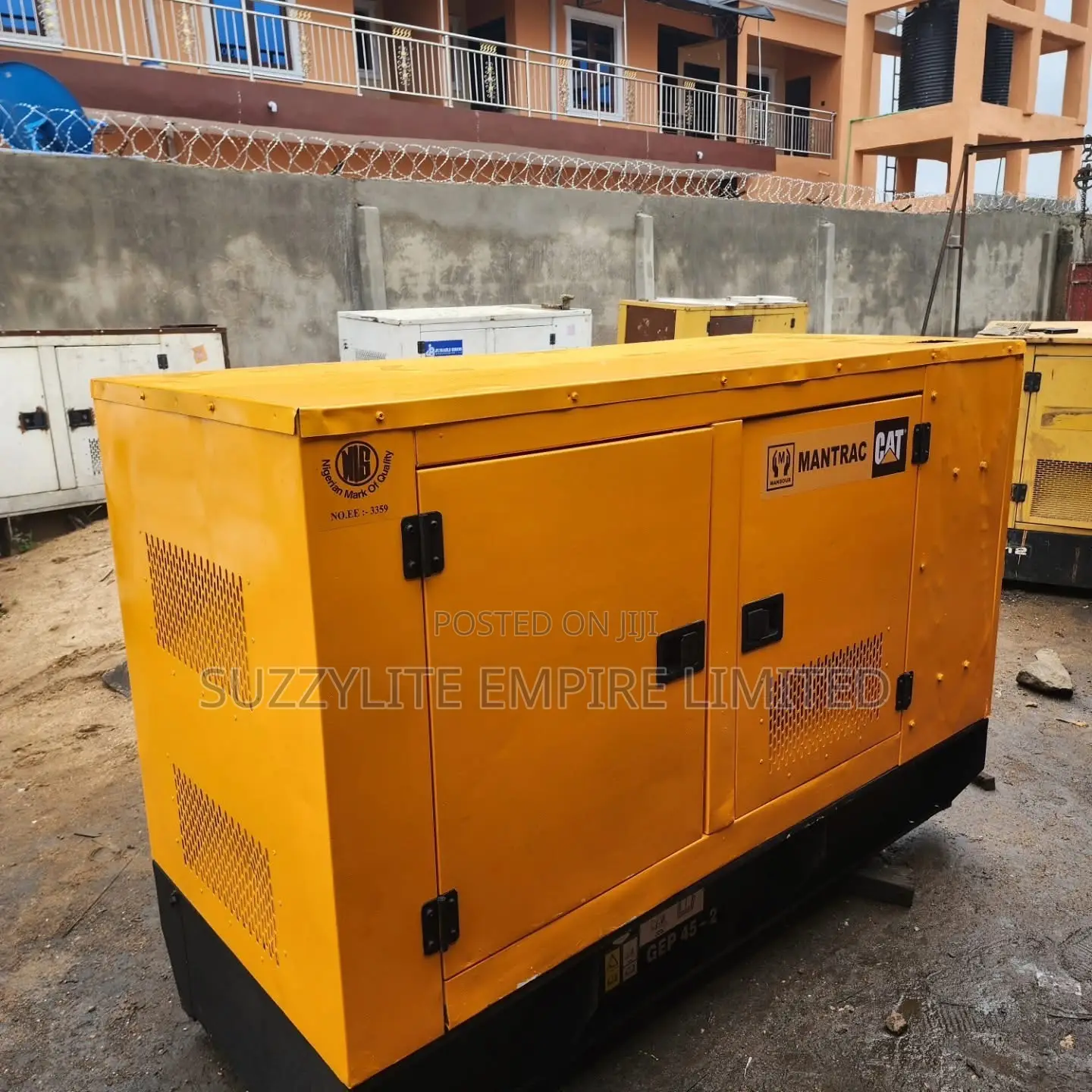 45kva Cat Soundproof Diesel Generator