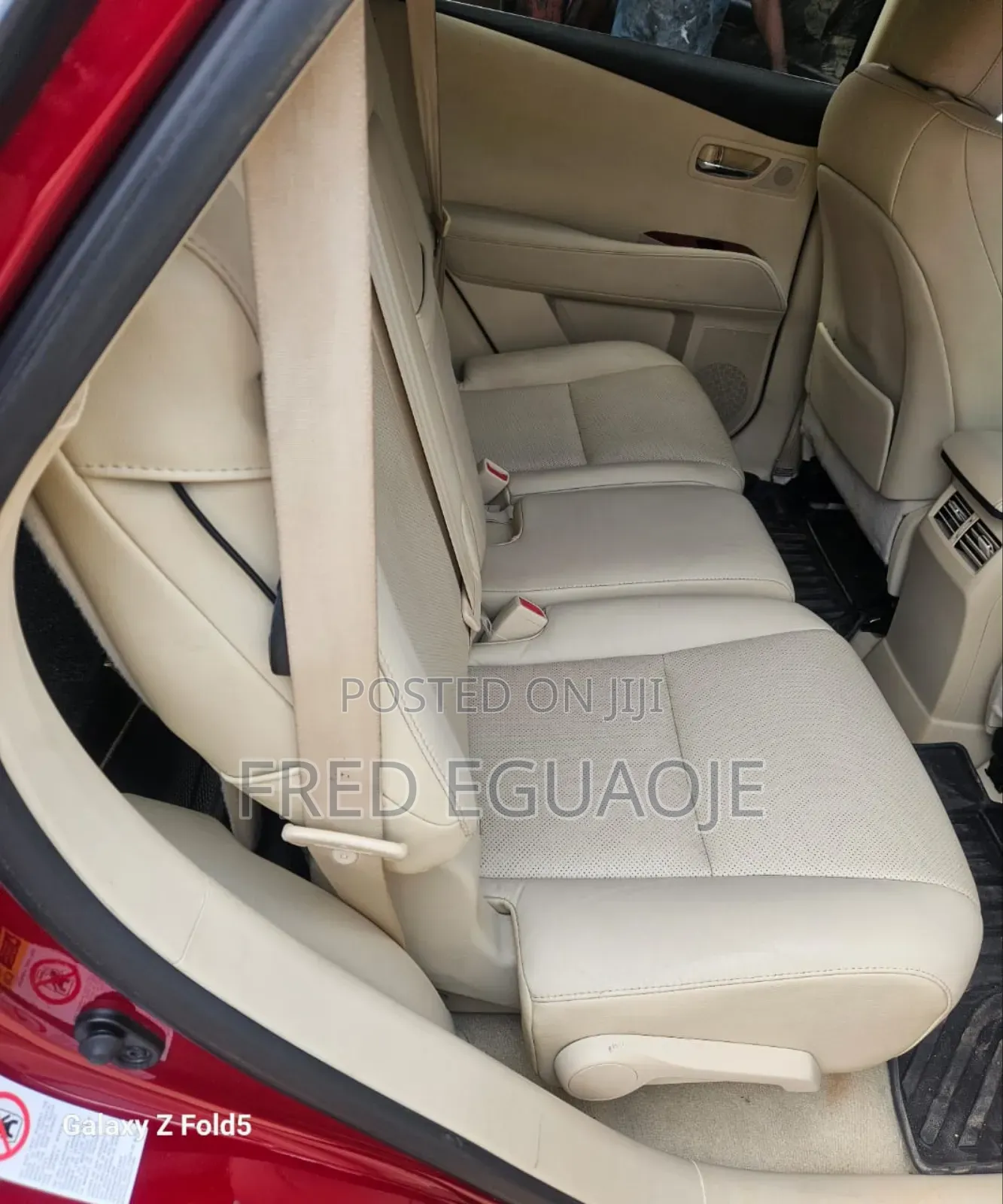 Lexus RX 2011 Red