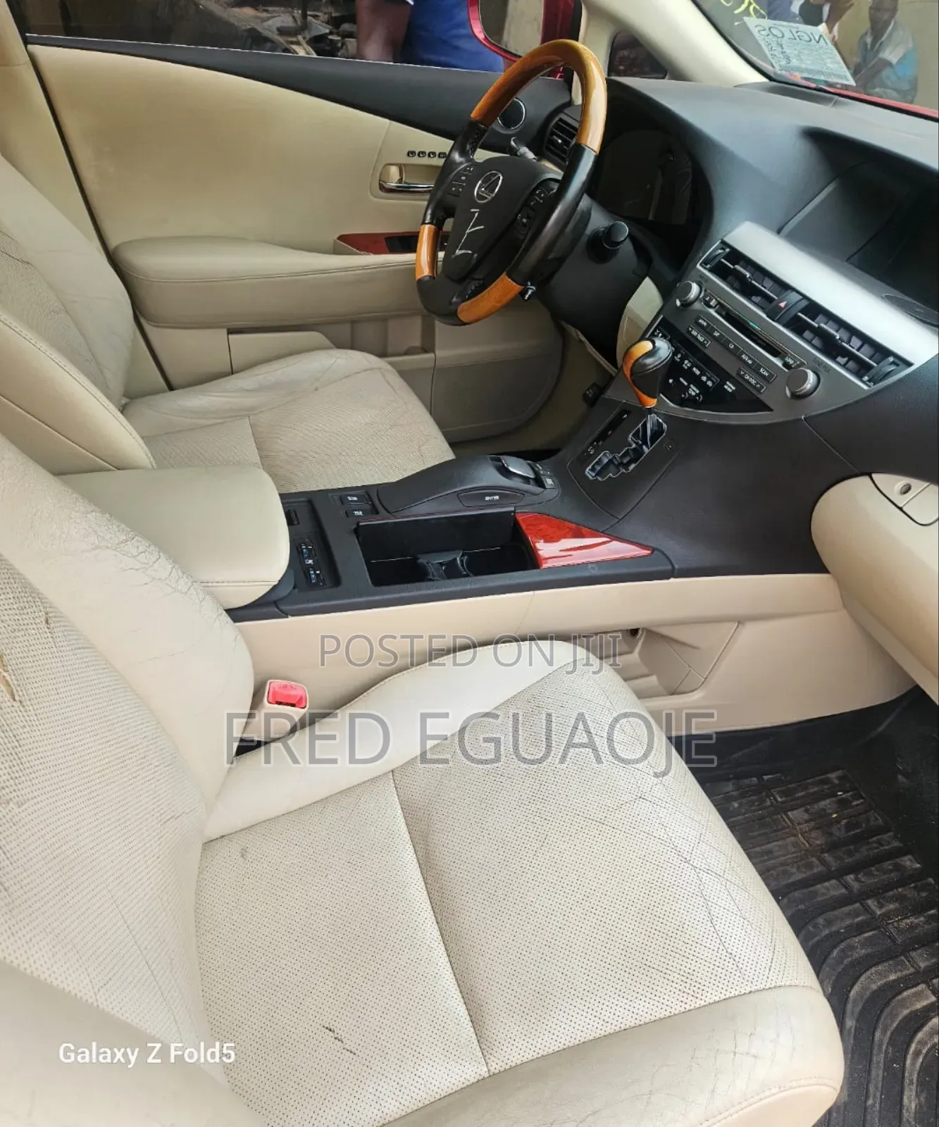 Lexus RX 2011 Red
