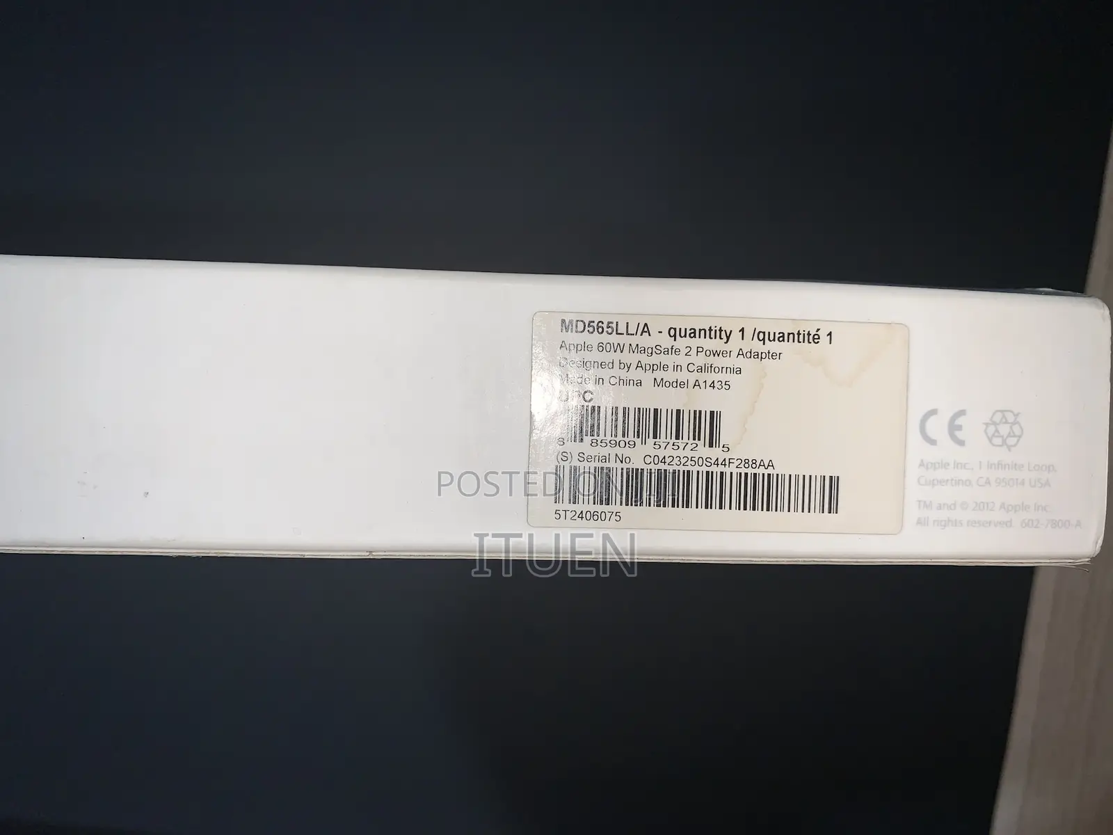 60w Magsafe 2 Power Adapter