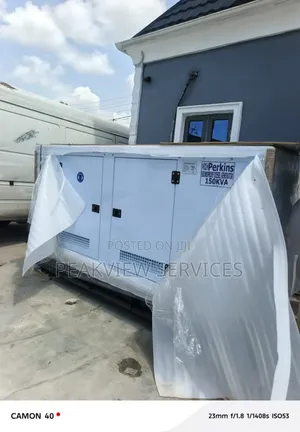 Perkins 150kva Soundproof Genset With Superior Fuel Economy