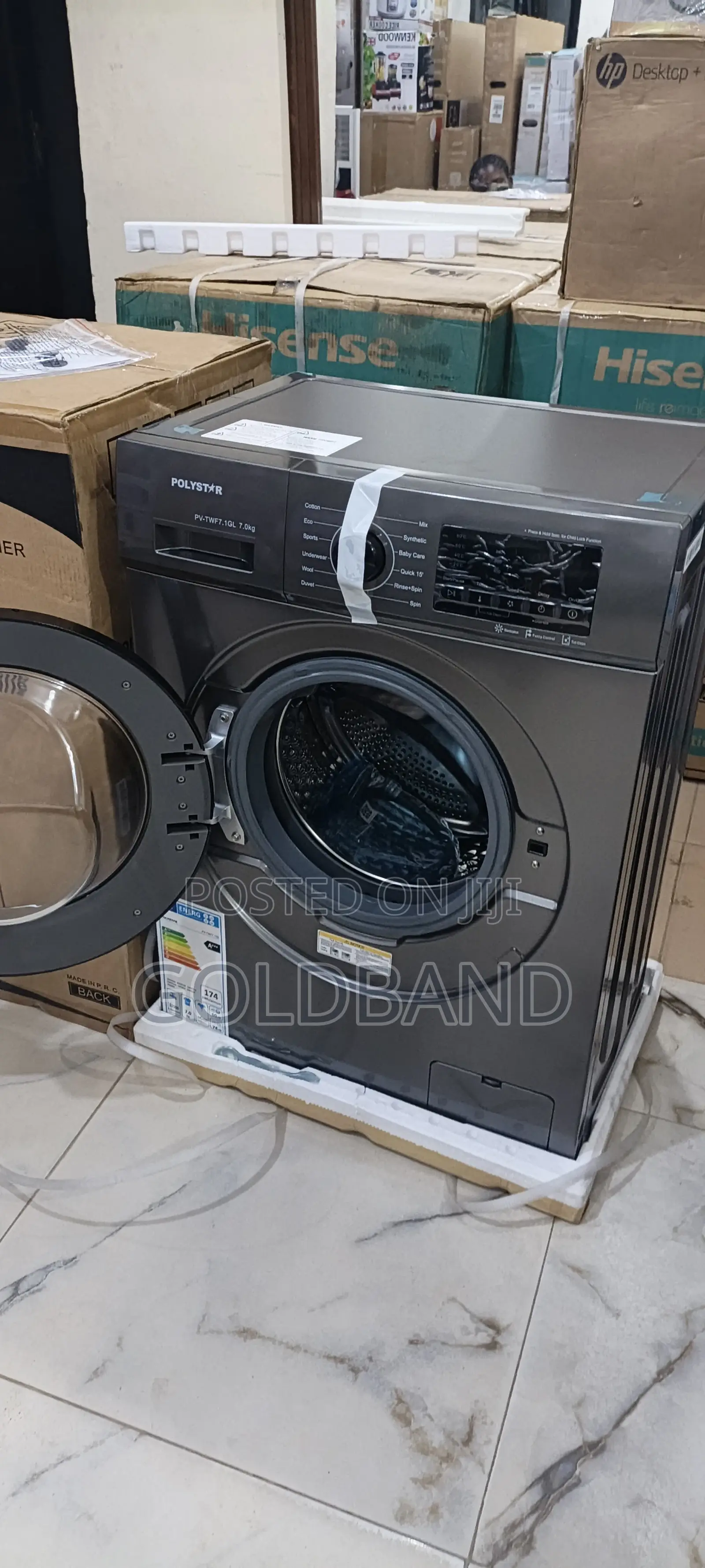 Polystar Pv-Twf7.1gl-Inv Energy Efficient Washing Machine