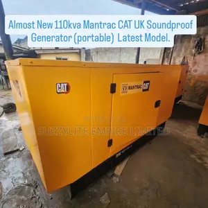 100kva Cat Mantrac Soundproof Generator Used
