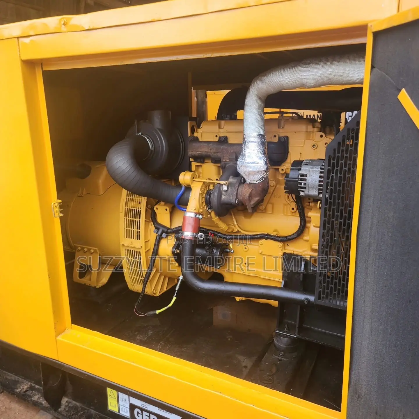 100kva Cat Mantrac Soundproof Generator Used