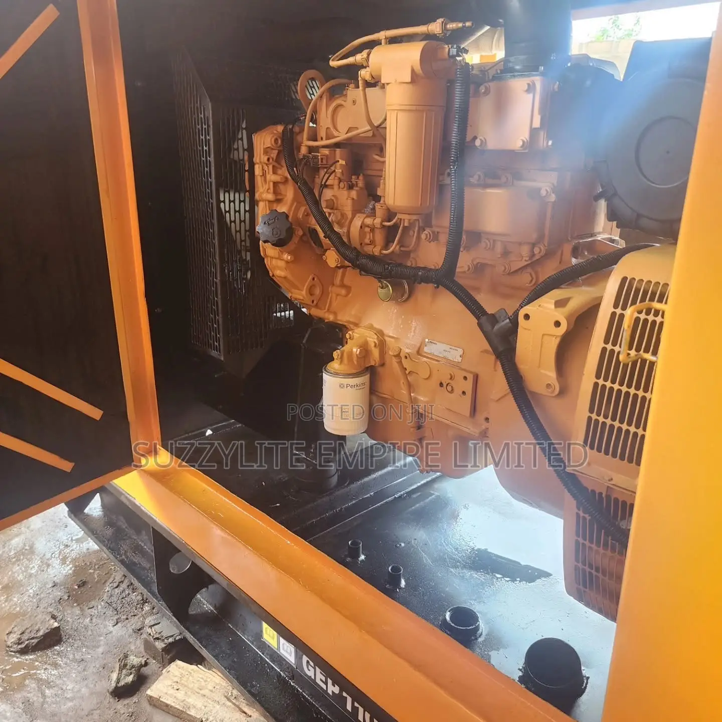 100kva Cat Mantrac Soundproof Generator Used