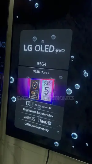 High-End 55” Lg Oled Evo G4 Gaming Smart Tv With Nvidia G-Sync