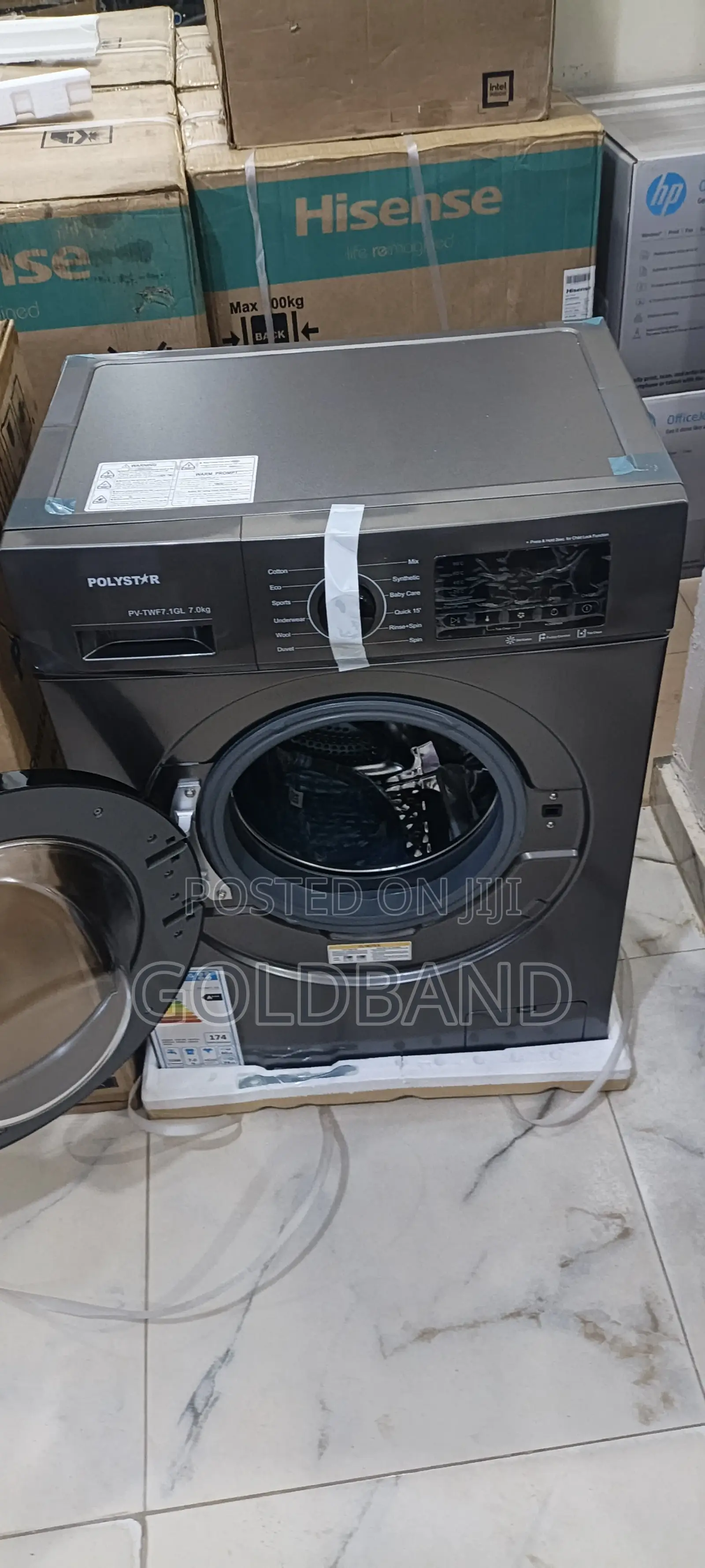 Polystar 6kg Front Load Washer Machine