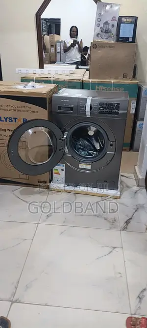 Polystar 6kg Low Noise Front Load Inverter Washer