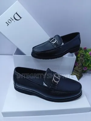 Pure Black Leather Dior