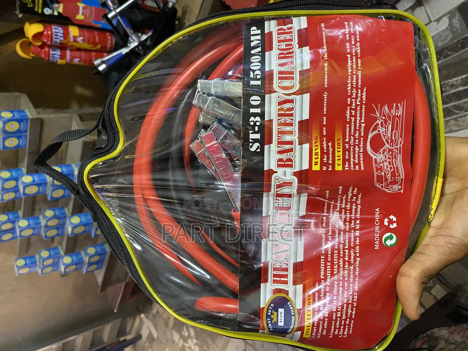 Car Jumpstart Cable 1500amp