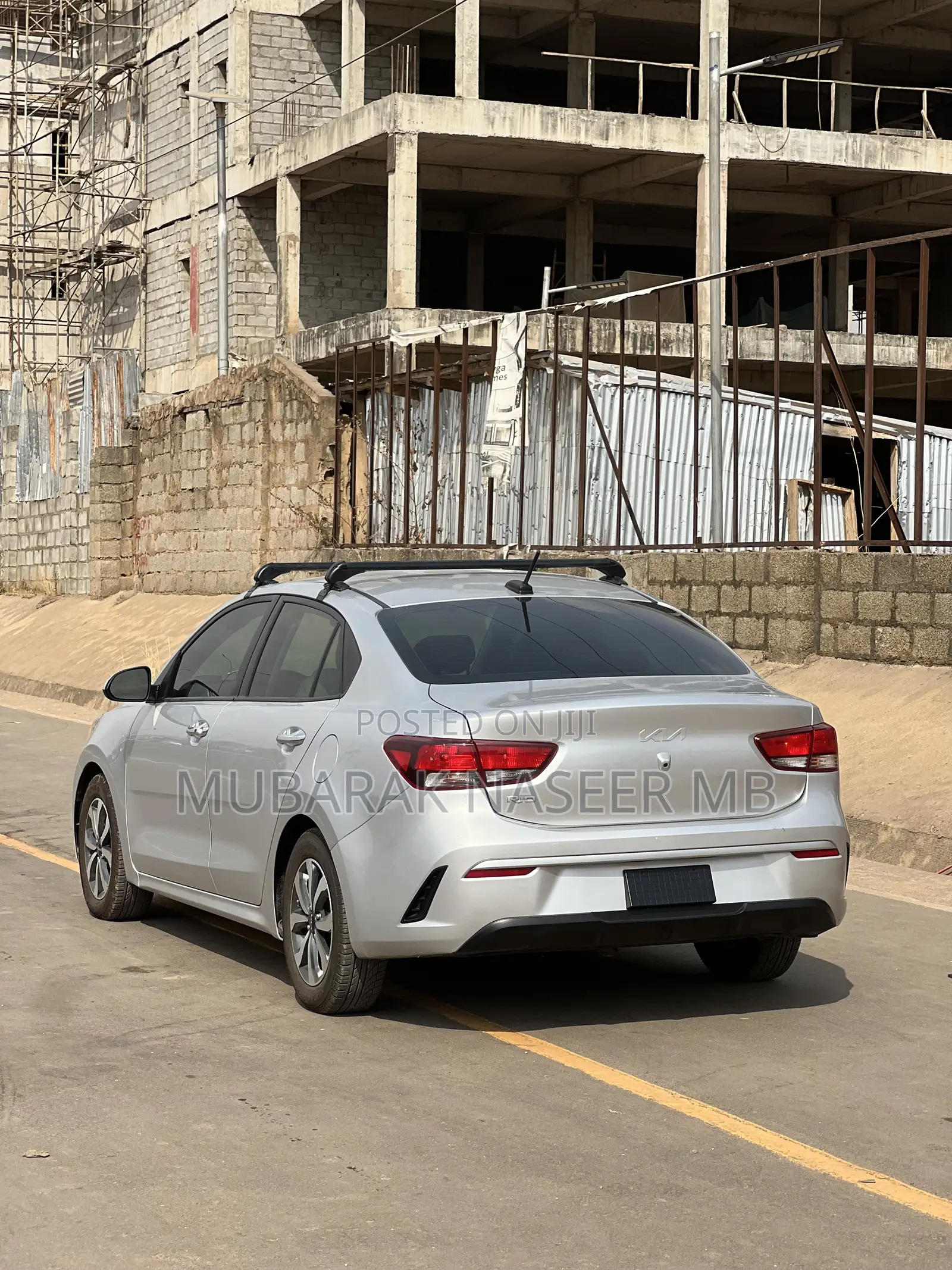 Kia Rio Silver Rear Kia Rio 2022 Silver in Jahi - Cars, Mubarak Mb | Jiji.ng