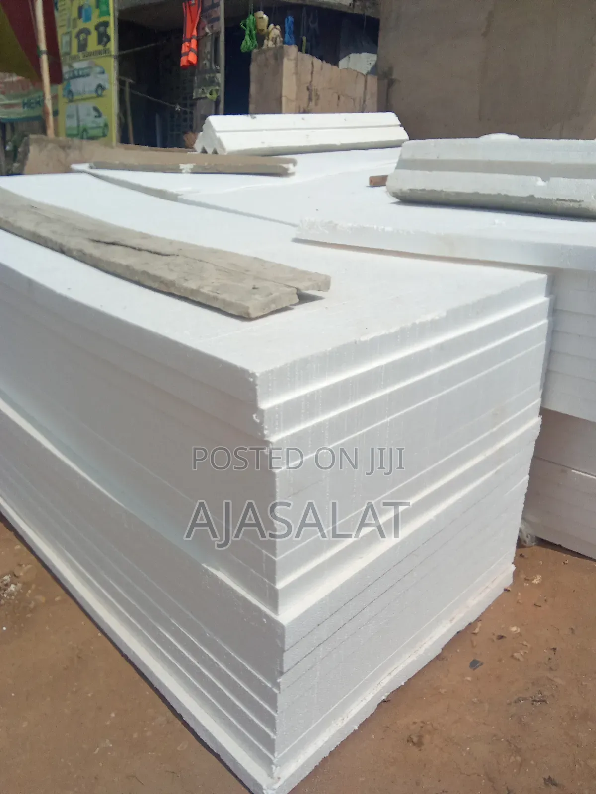 Polystyrene Board and Block Parapet