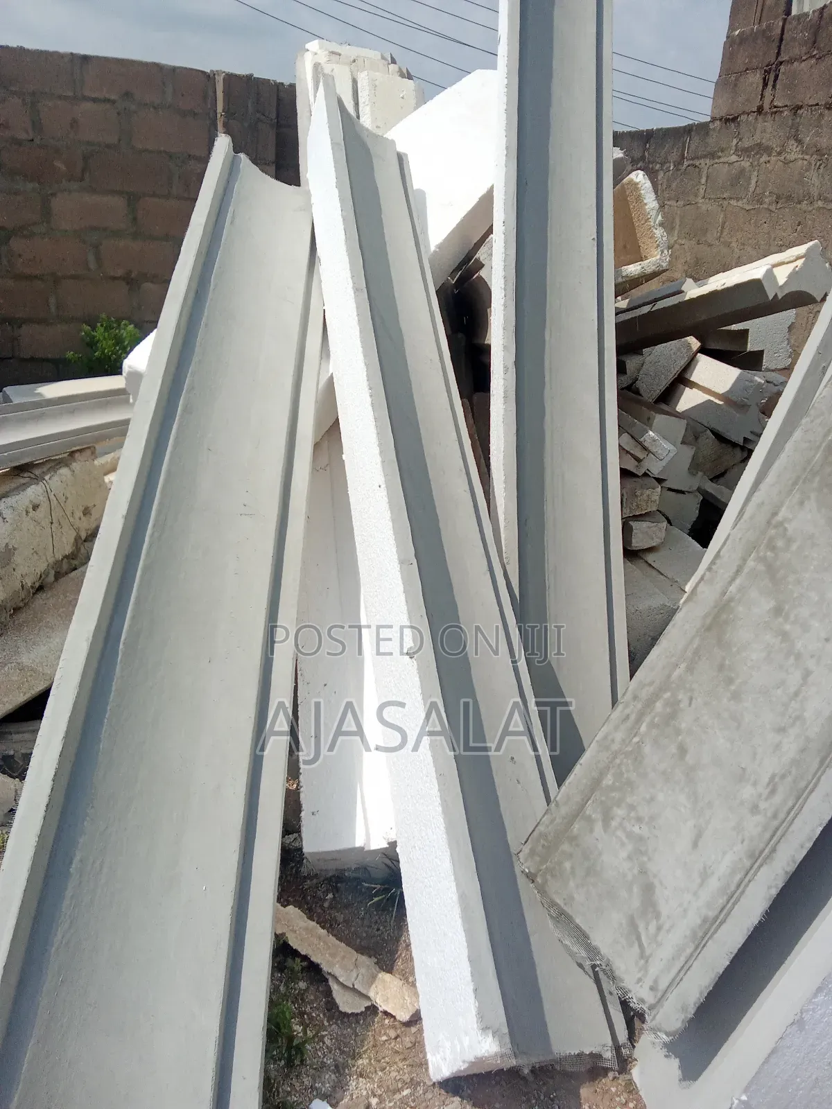 Polystyrene Board and Block Parapet