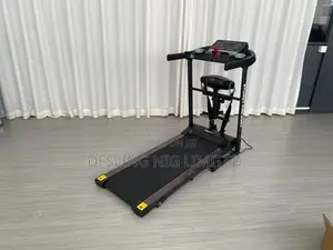 2hp Treadmill With Massager, Dumbbell, Mp3 Fitness App