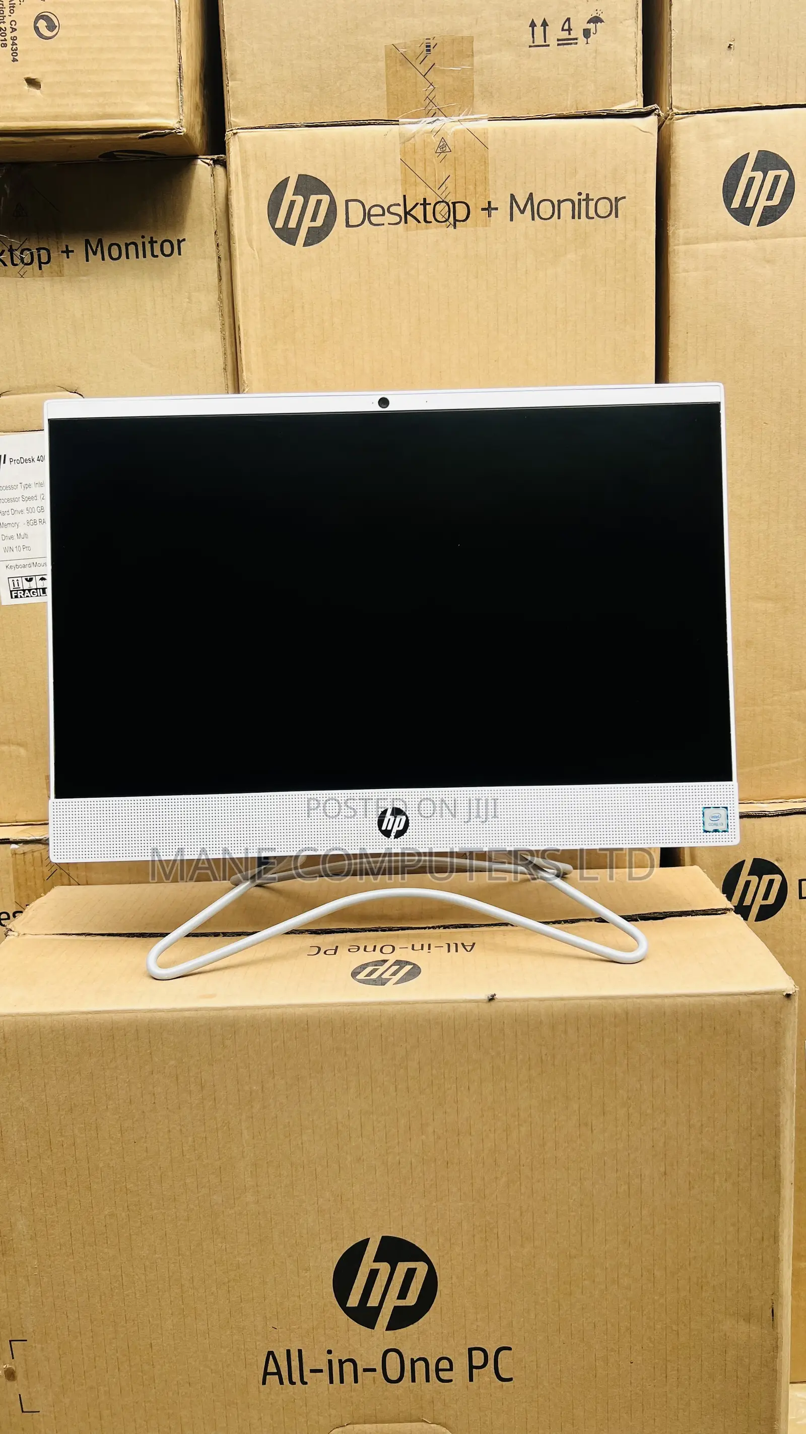 New Desktop Computer HP 200 G4 8GB Intel Core I3 SSD 128GB