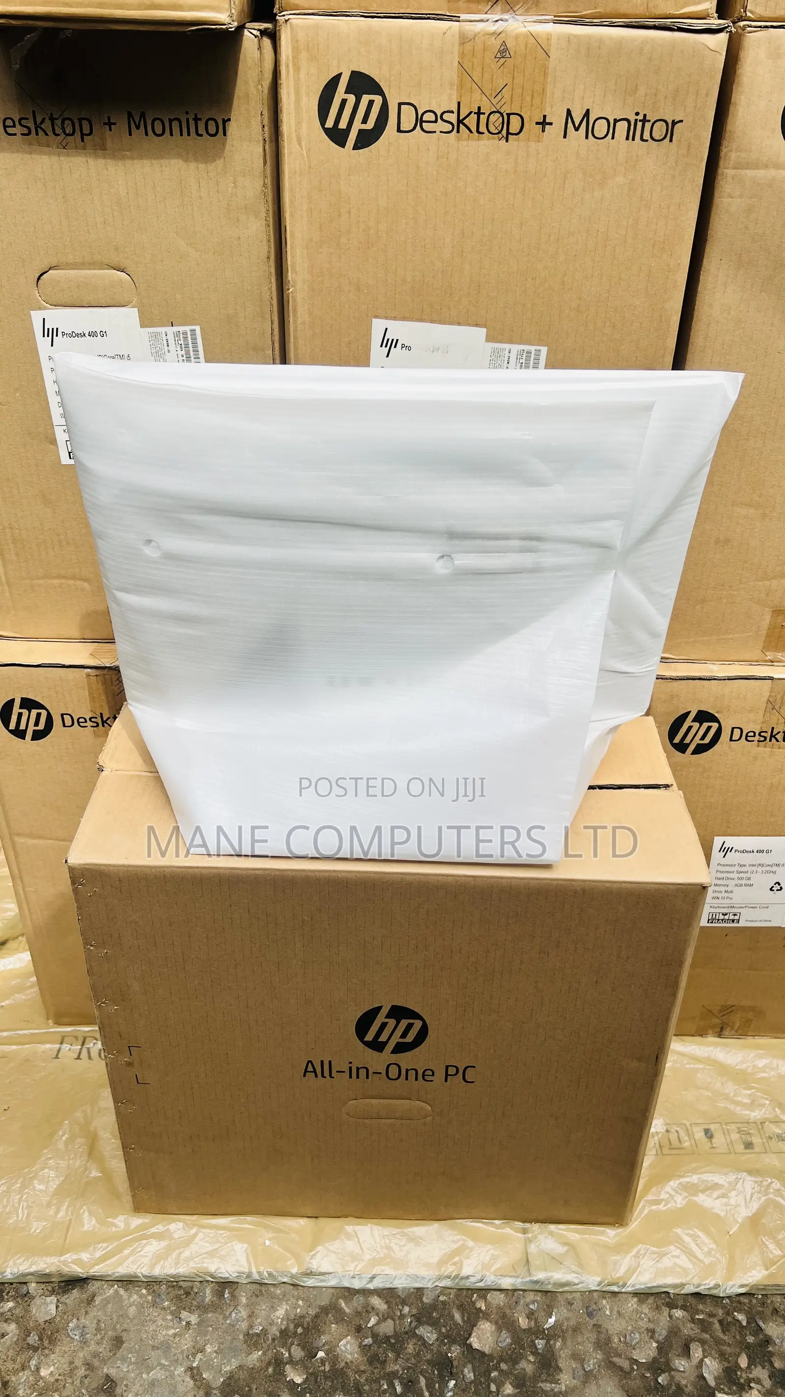 New Desktop Computer HP 200 G4 8GB Intel Core I3 SSD 128GB