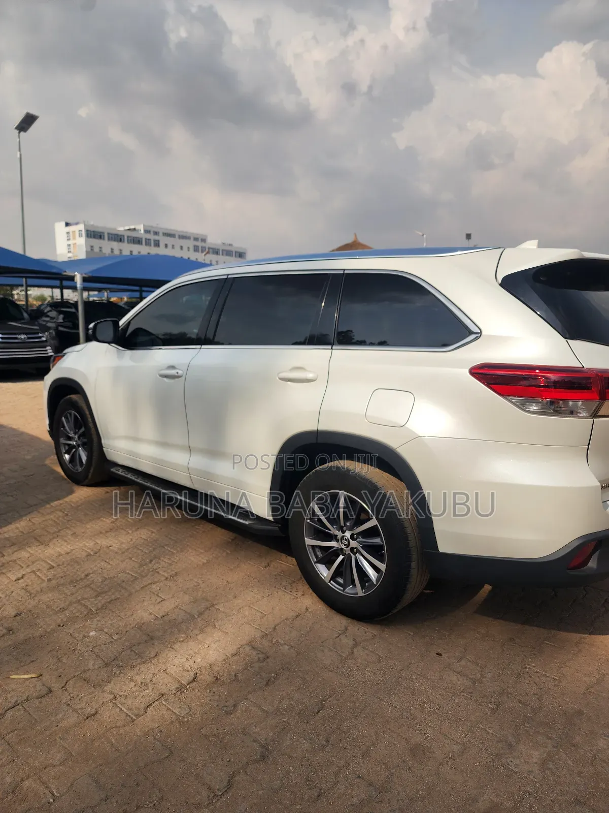 Toyota Highlander XLE 2019 White