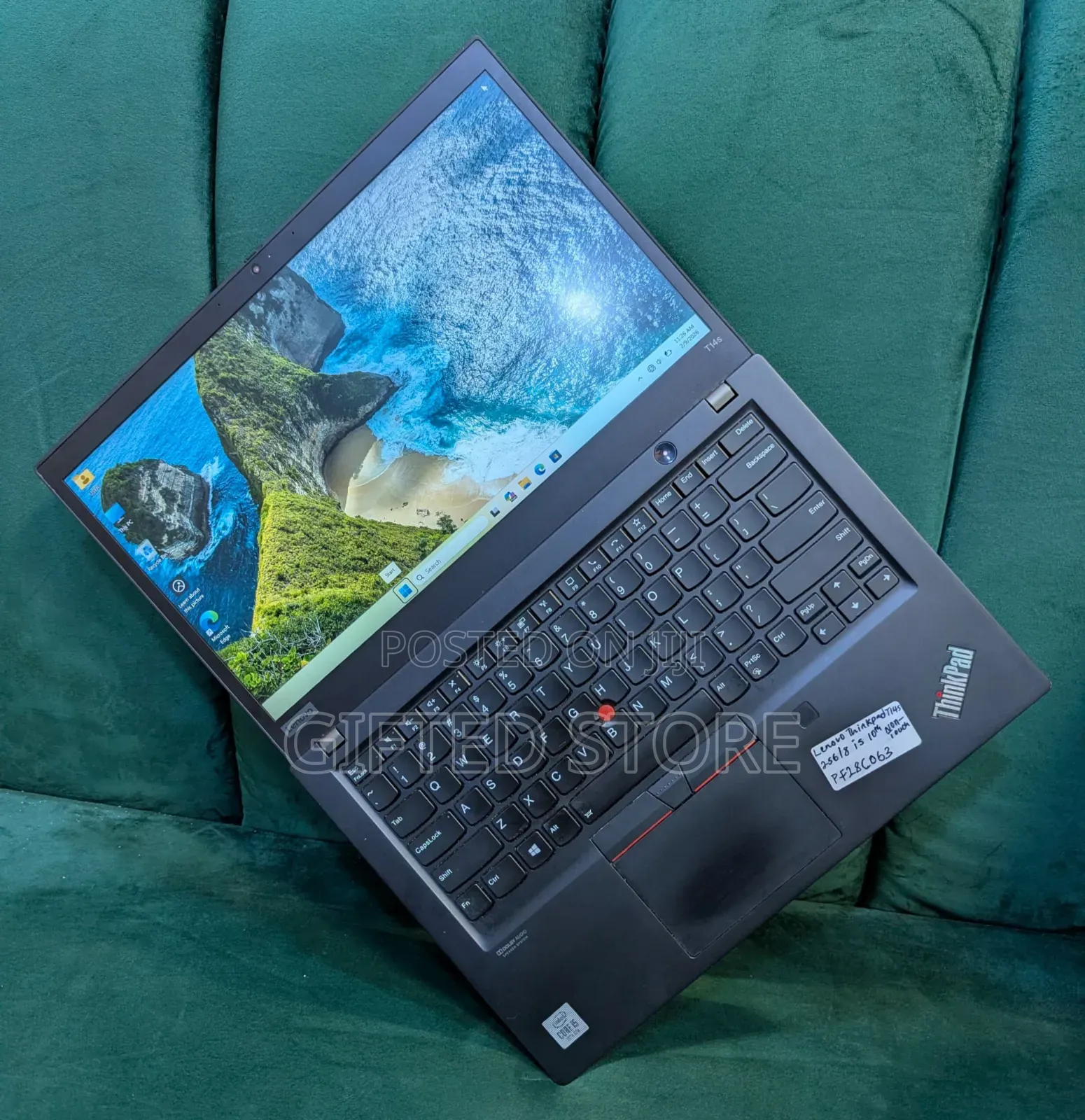 Laptop Lenovo ThinkPad T14 8GB Intel Core I5 SSD 256GB