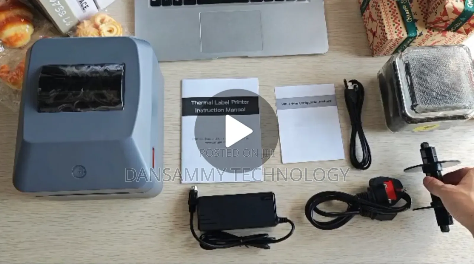 Dst Barcode Printer Bluetooth+Wifi+Usb