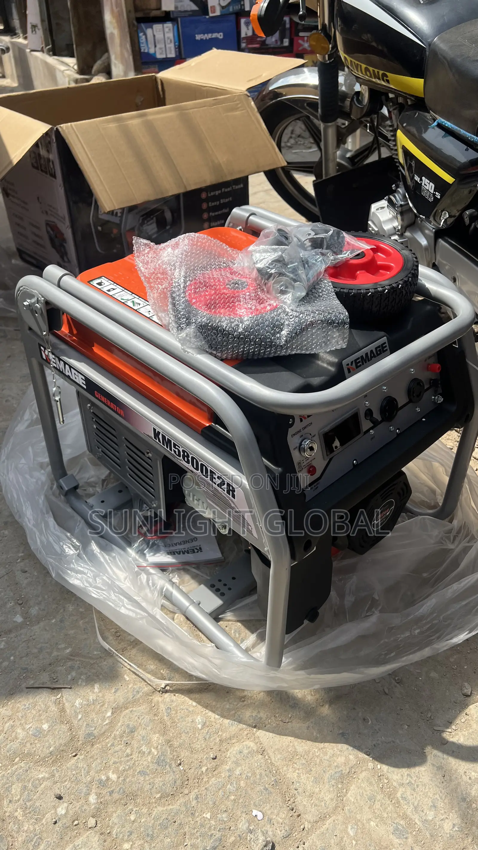 Kemage With a Remote Control 5.5kva