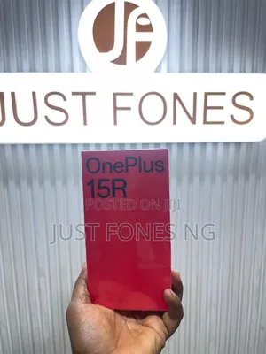 New OnePlus 15R 512 GB Black