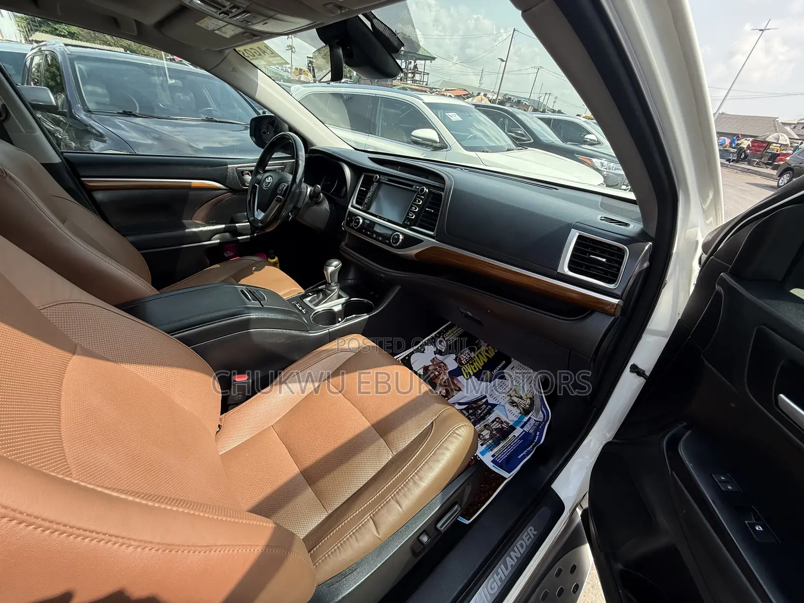 Toyota Highlander Limited 2019 White