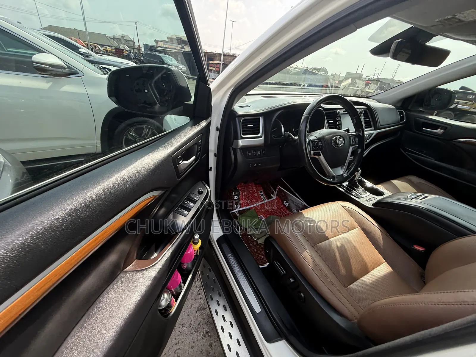 Toyota Highlander Limited 2019 White