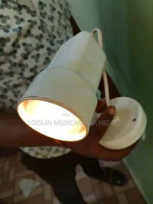 White Cylindrical Head Light