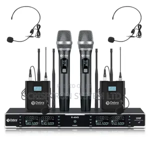 R404le Debra Audio 4channels Wireless Microphone