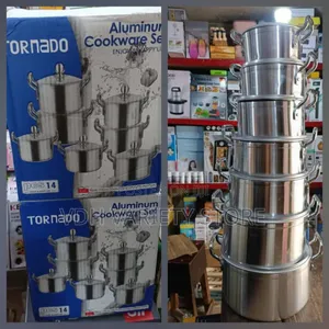 7 PCS Tornado Aluminum Pot Set