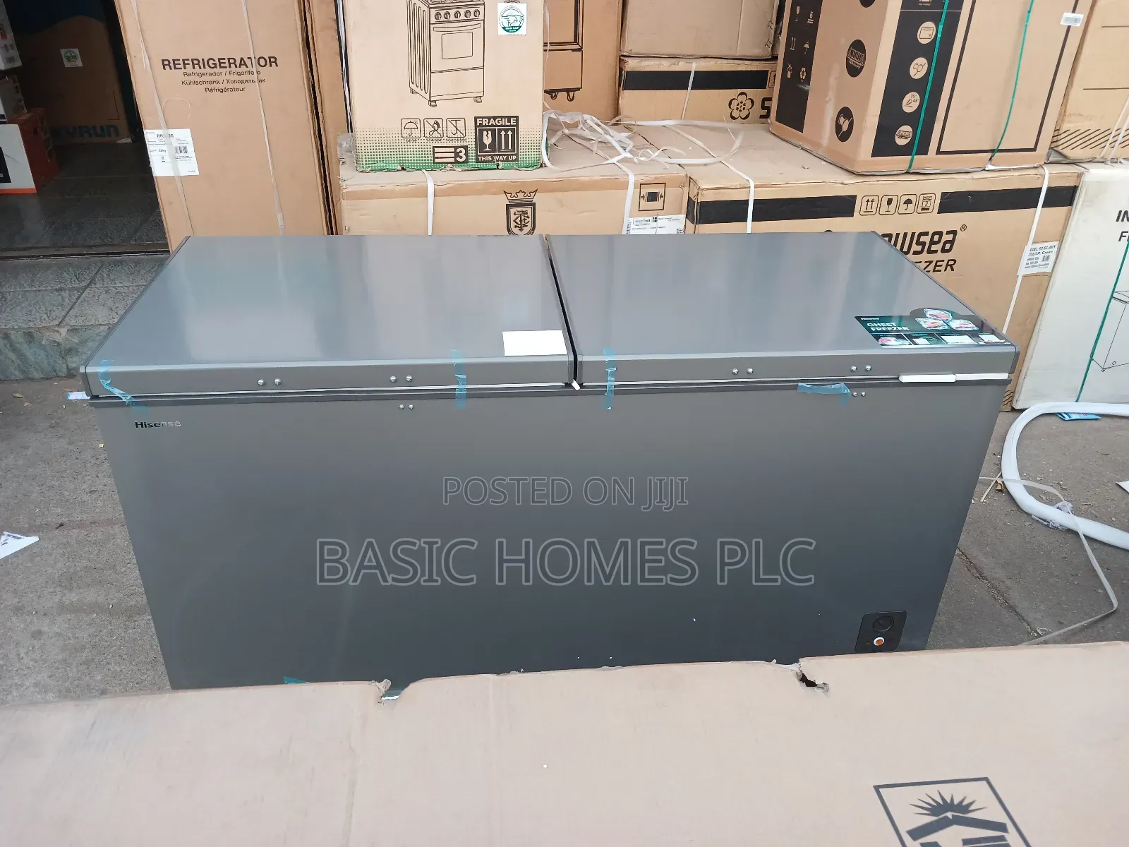 Hisense Freeze Double Door 500 Litters
