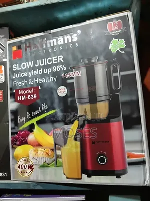 Hoffmasns Eletrinic Slow Juicer 2in1 Brand New