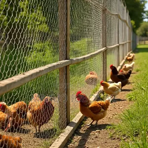 Thick Chicken Wire Mesh Width - 1.2m by Length - 45m