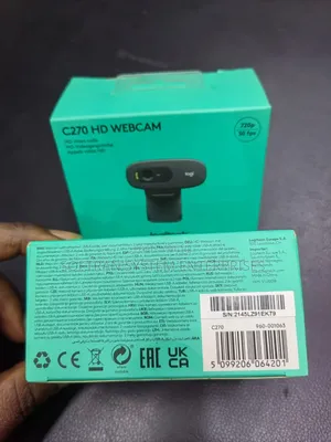 Logitech C270 Hd Webcam With Widescreen Hd Video Calling,
