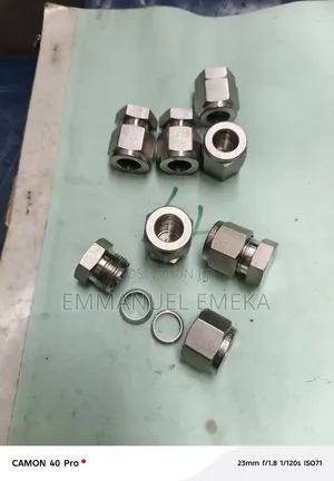 Stainless Steel Caps, 1/2" Od Tube, 8blen8-316