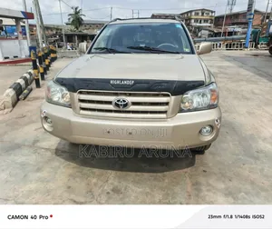 Toyota Highlander 2007 Gold