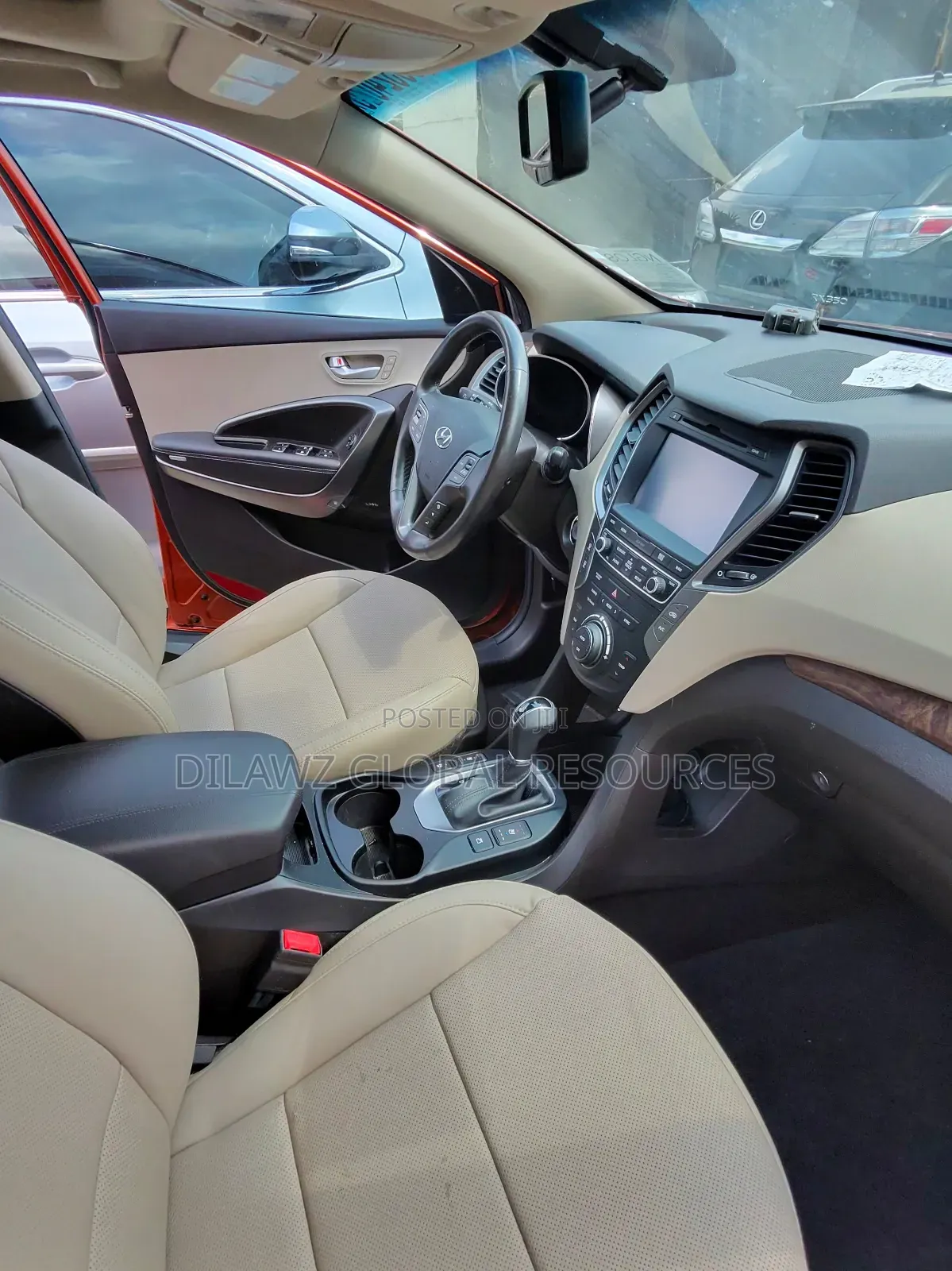 Hyundai Santa Fe 2018 Orange