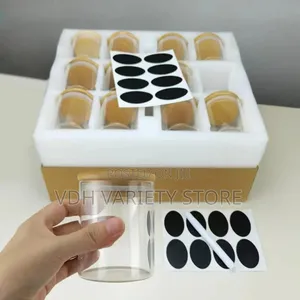 12piece Glass Storage Jar Set