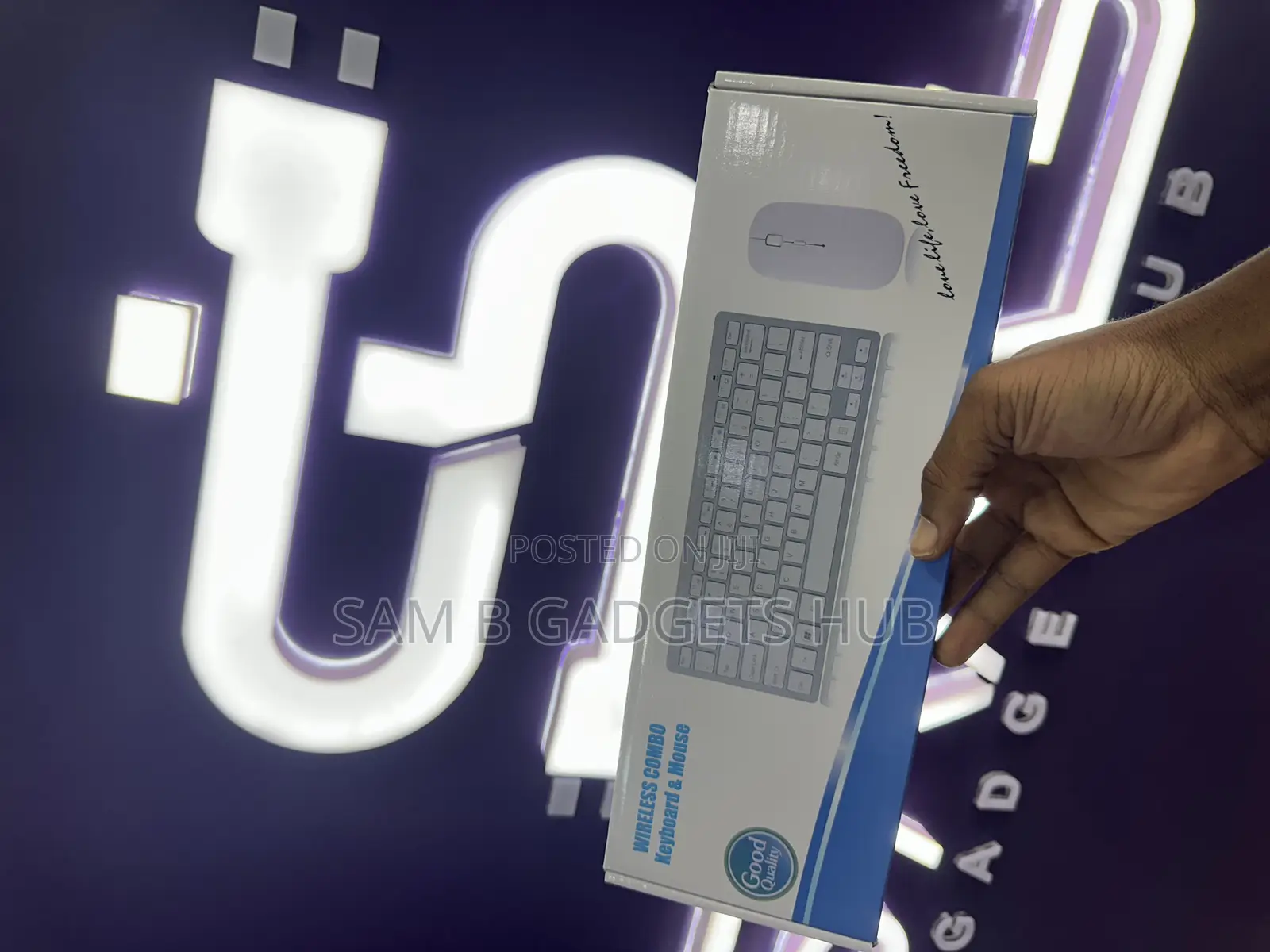 Wireless Combo Keyboard Mouse