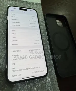 Apple iPhone 15 Plus 128 GB Black