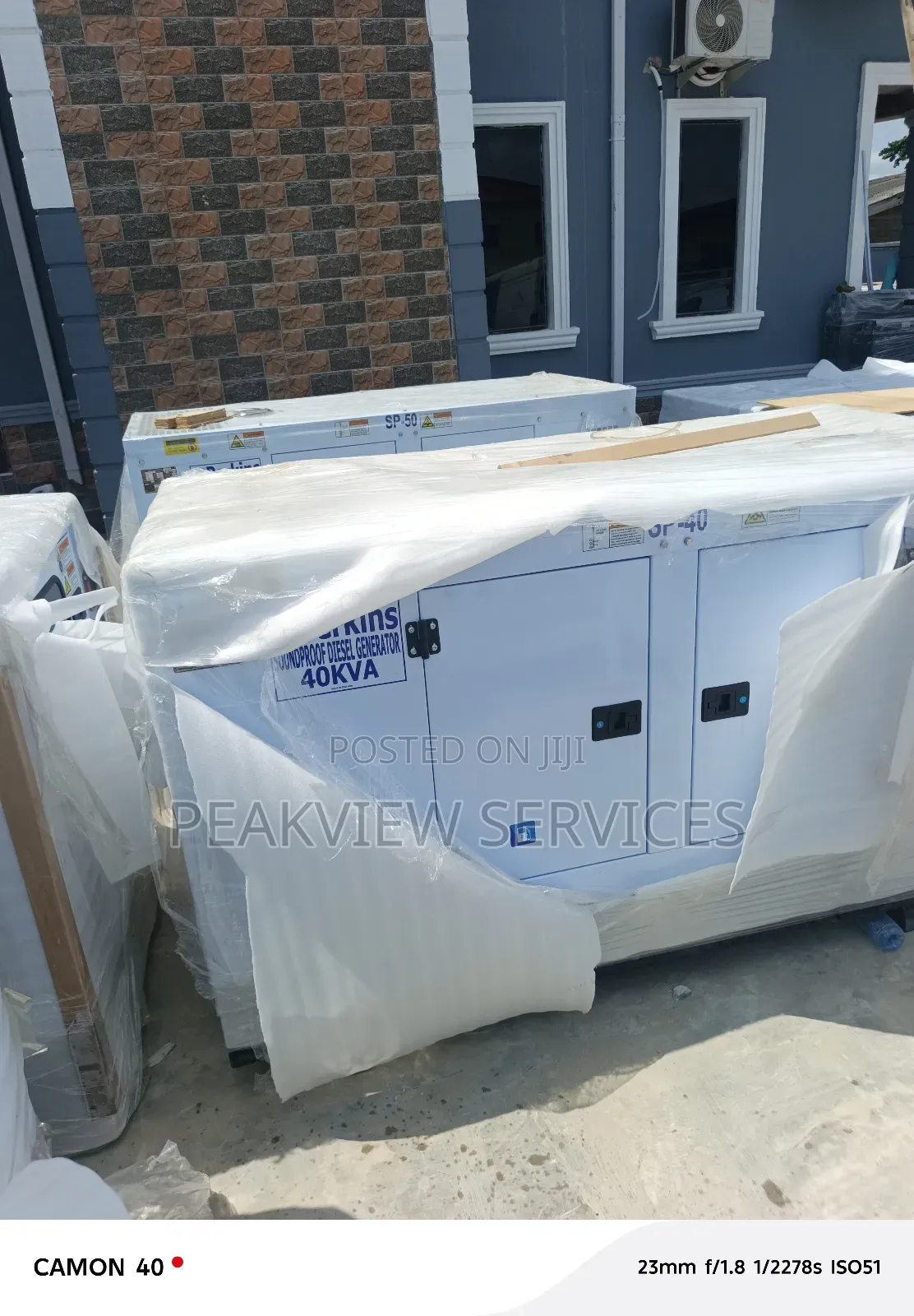 Fuel-Efficient Diesel Genset 40kva Perkins Generator