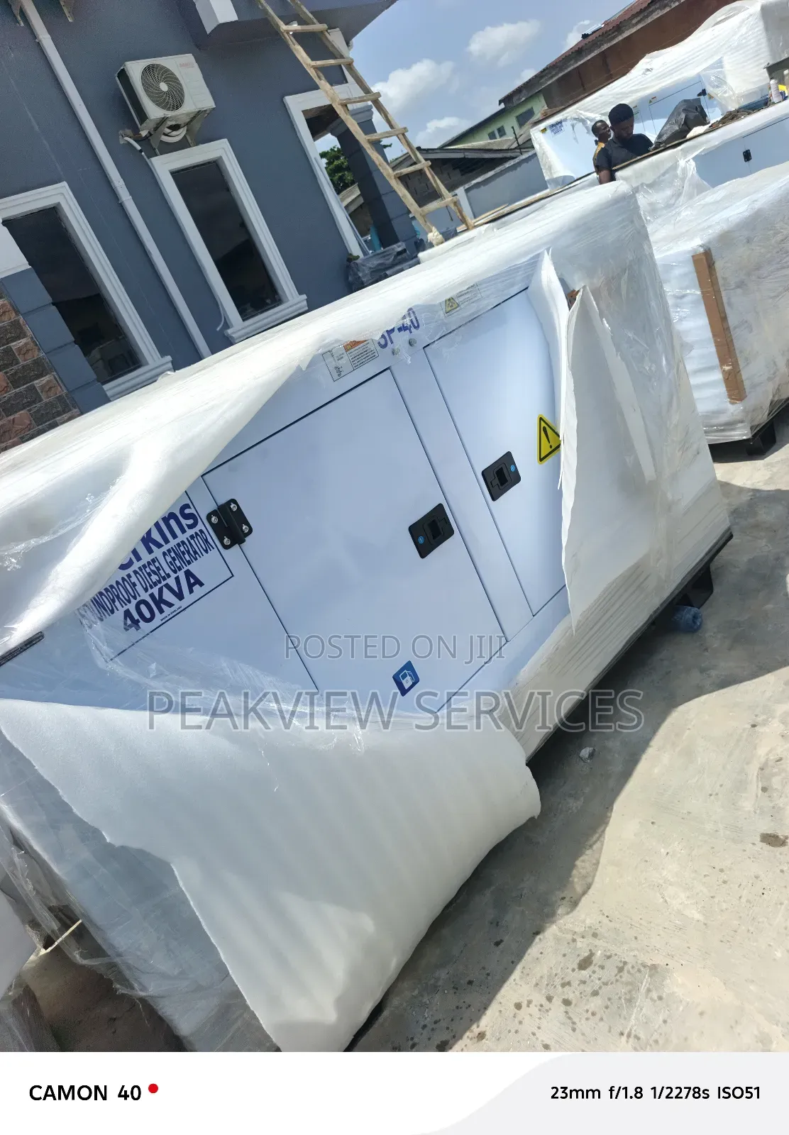 Prime Power Generator Perkins 40kva Generator